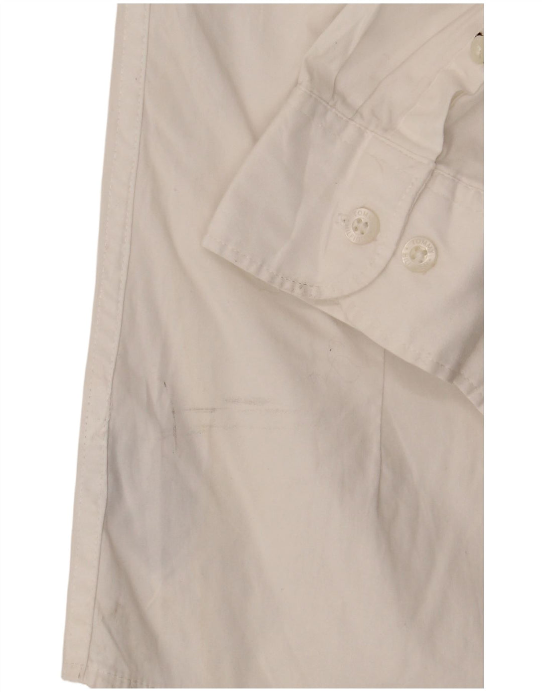 Tommy Hilfiger Boys Shirt 11-12 Years White Cotton