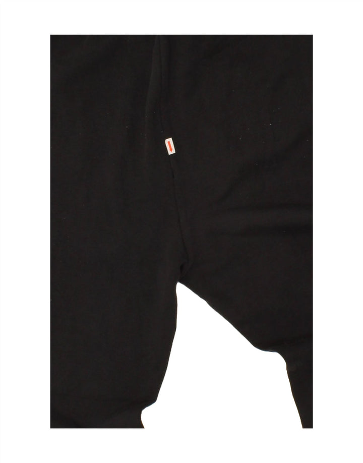 ADIDAS Mens Tracksuit Trousers Joggers Small  Black Vintage Adidas and Second-Hand Adidas from Messina Hembry 