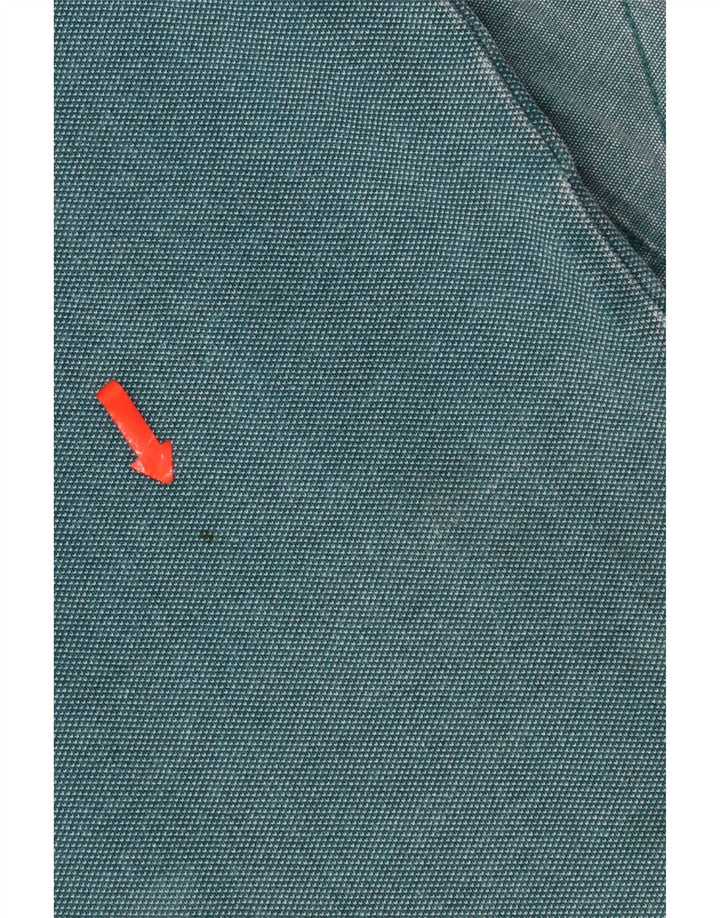 Fat Face Mens Zip Neck Sweatshirt Jumper Large Blue Cotton