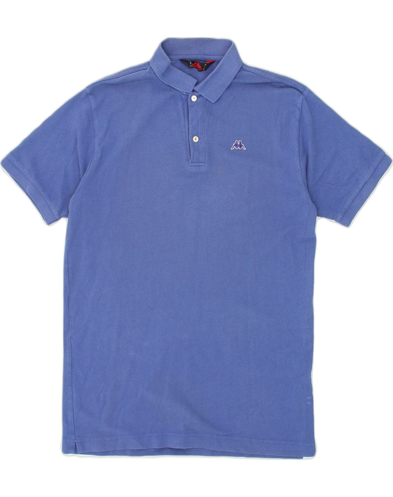 KAPPA Mens Polo Shirt Large Blue Cotton | Vintage Kappa | Thrift | Second-Hand Kappa | Used Clothing | Messina Hembry 