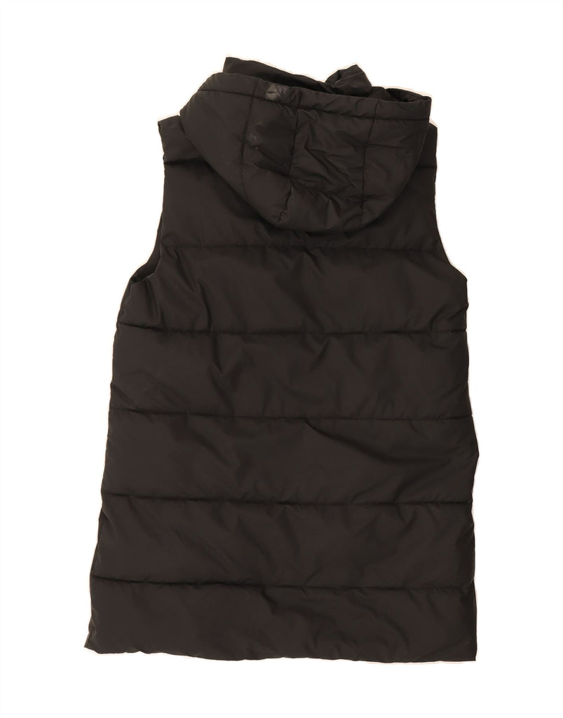 ZARA Womens Padded Gilet UK 16 Large Black Polyester Vintage Zara and Second-Hand Zara from Messina Hembry 