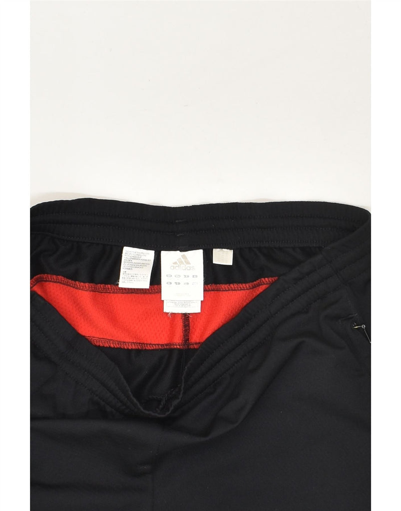 ADIDAS Mens Tracksuit Trousers UK 40/42 Medium Black Colourblock | Vintage Adidas | Thrift | Second-Hand Adidas | Used Clothing | Messina Hembry 