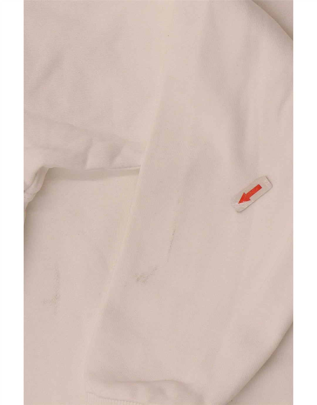 Calvin Klein Mens Graphic Hoodie Jumper Small White Cotton