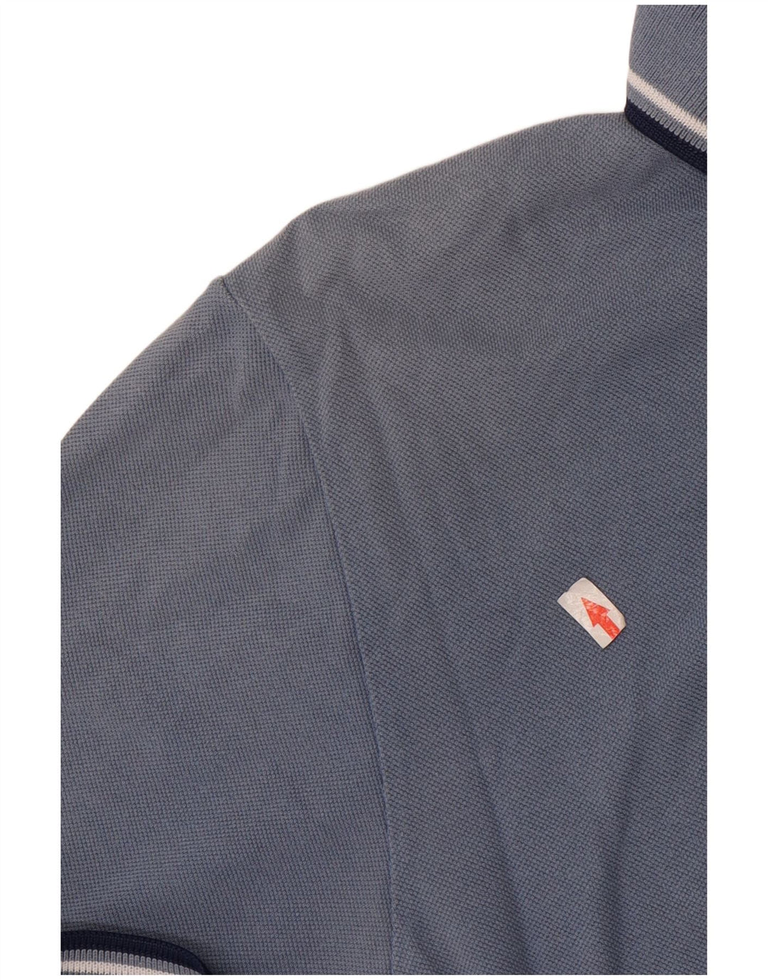 Fred Perry Mens Polo Shirt Medium Blue Cotton