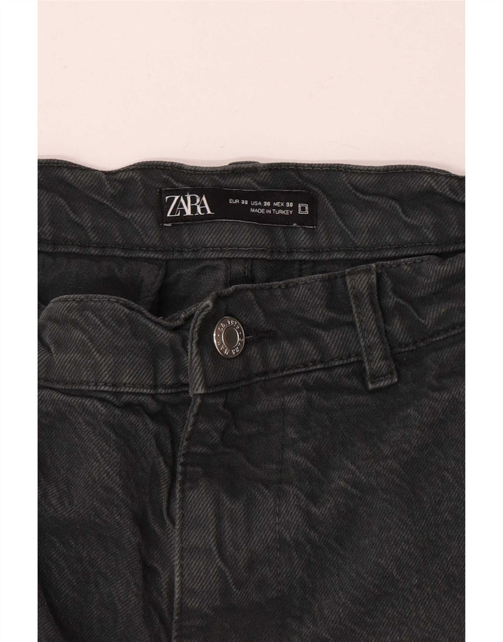 Zara Mens Cargo Loose Jeans EU 38 Small W30 L29 Grey