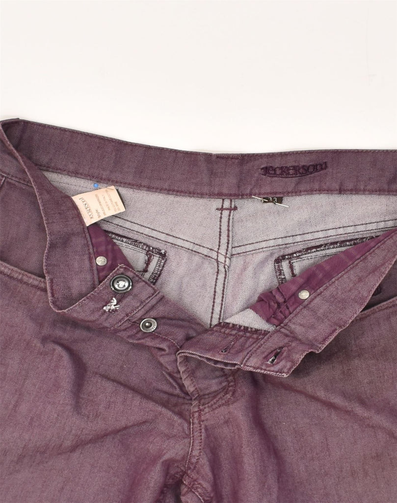 JECKERSON Mens Slim Jeans Large W33 L31 Purple Cotton | Vintage Jeckerson | Thrift | Second-Hand Jeckerson | Used Clothing | Messina Hembry 