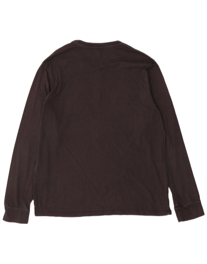 Levi's Mens Standard Fit Graphic Top Long Sleeve Large Black Cotton