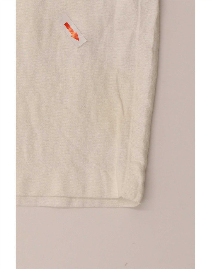 Marks & Spencer Womens Casual Shorts W36 XL White