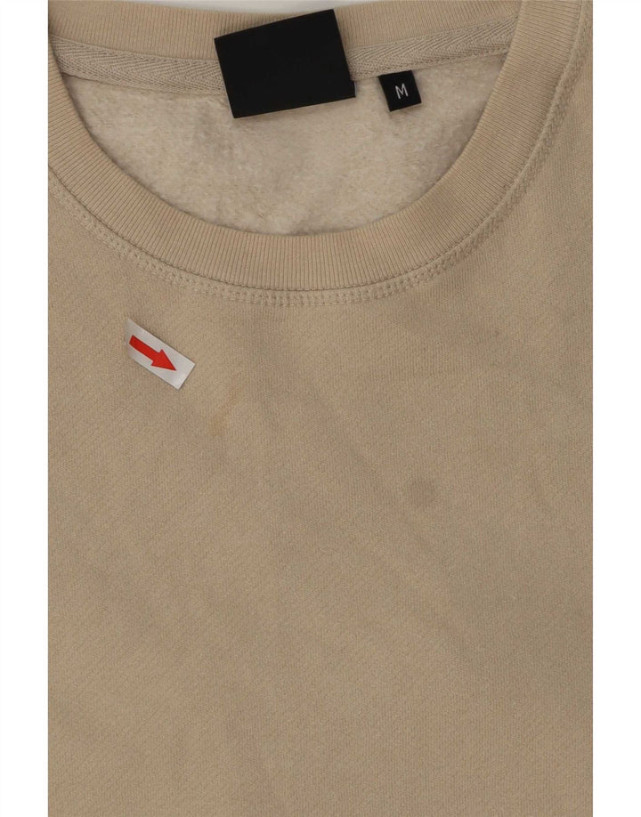 Barbour Mens Sweatshirt Jumper Medium Beige Cotton