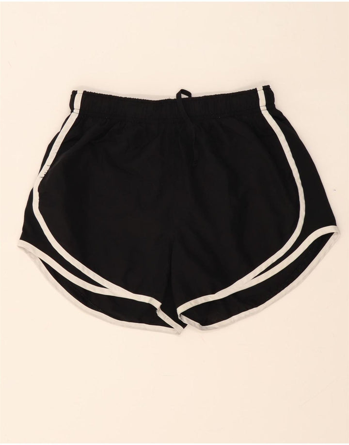 NIKE Womens Dri Fit Sport Shorts UK 8 Small  Black Polyester Vintage Nike and Second-Hand Nike from Messina Hembry 