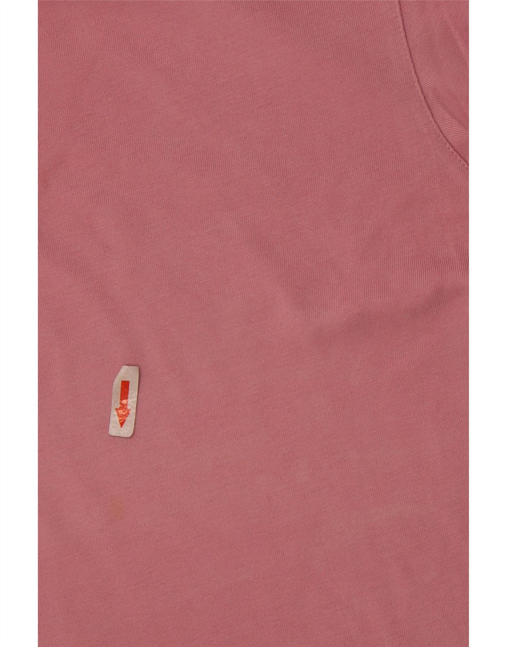 Calvin Klein Mens Polo Shirt Medium Pink Cotton