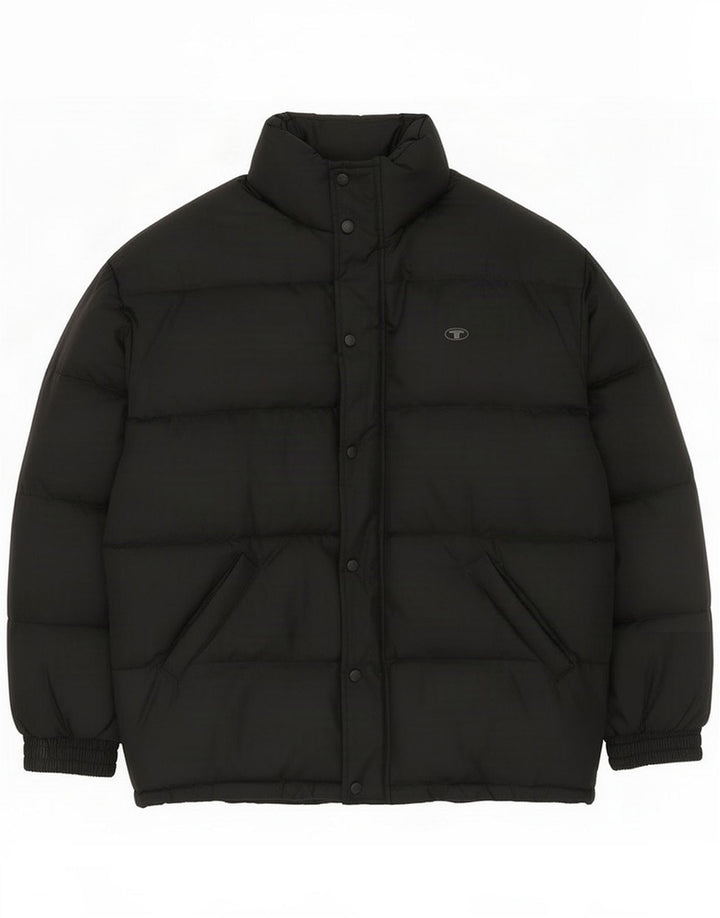 Tom Tailor Mens Padded Jacket UK 40 Large Black