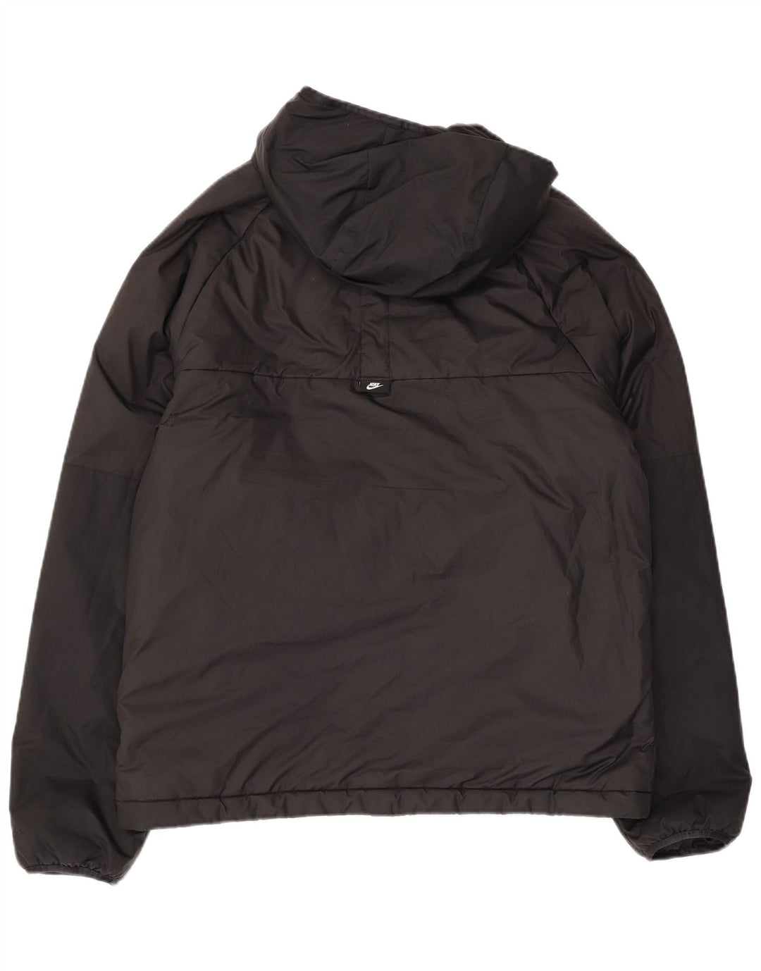 Nike Mens Therma-Fit Hooded Padded Jacket UK 38 Medium Black Polyester