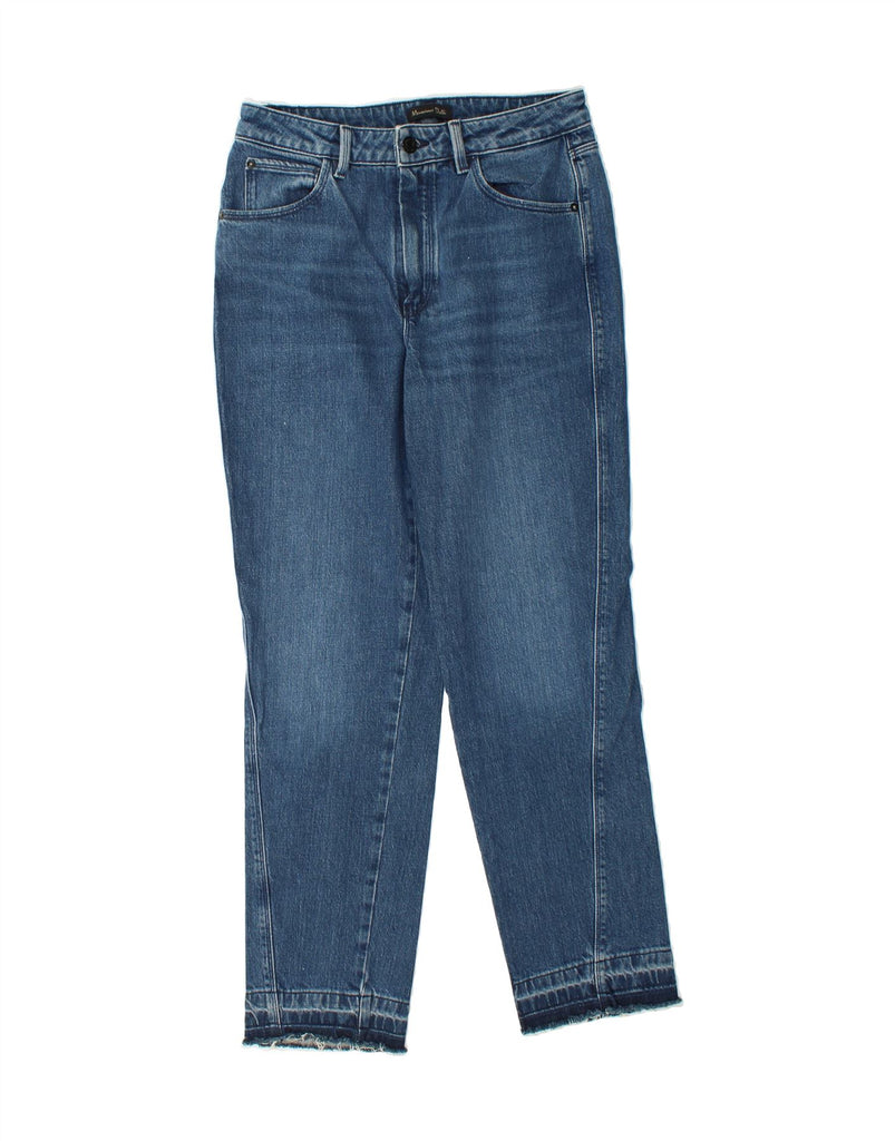 MASSIMO DUTTI Womens Straight Jeans EU 38 Small W28 L30 Blue Cotton Vintage Massimo Dutti and Second-Hand Massimo Dutti from Messina Hembry 