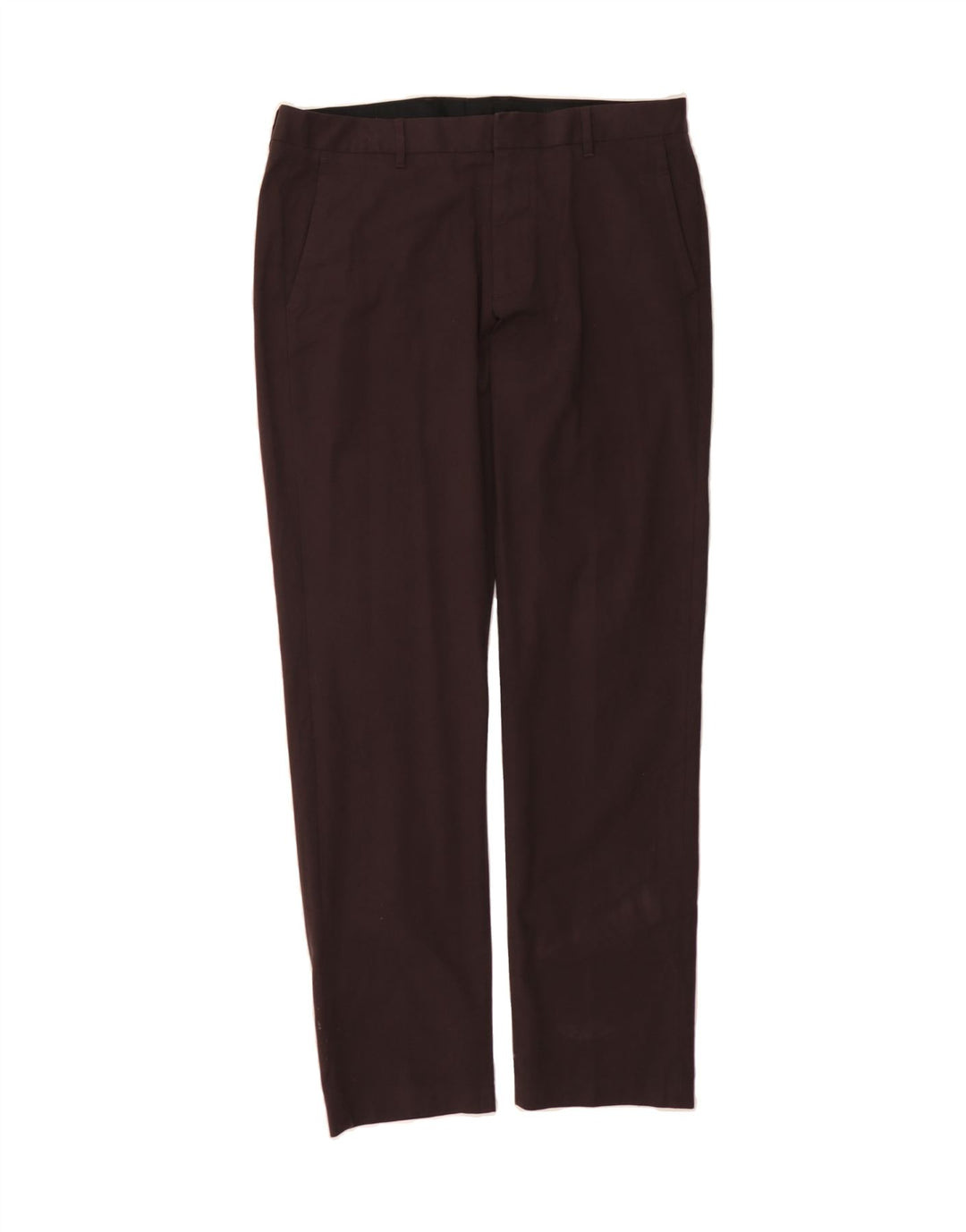 BONOBOS Womens Straight Chino Trousers W34 L32 Brown Cotton Vintage BONOBOS and Second-Hand BONOBOS from Messina Hembry 
