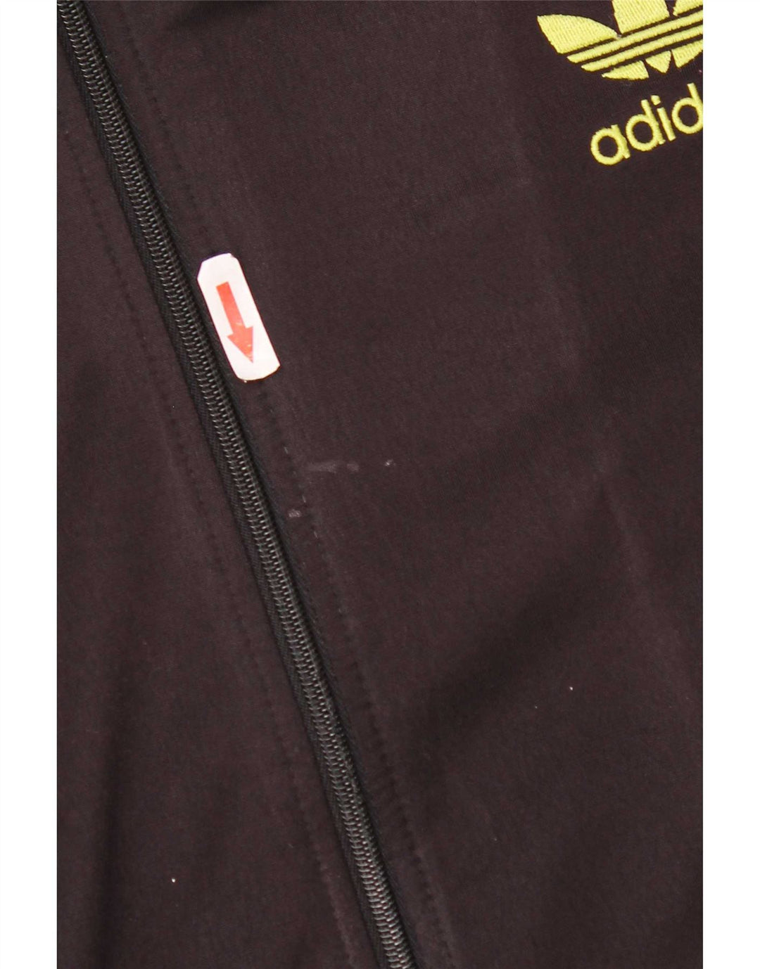 Adidas Mens Tracksuit Top Jacket UK 46/48 XL Black Polyester