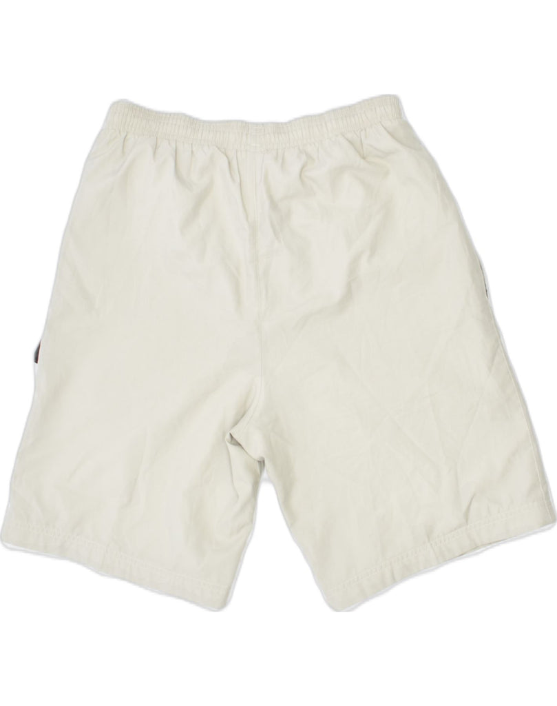 ADIDAS Mens Sport Shorts XS Beige Polyester | Vintage Adidas | Thrift | Second-Hand Adidas | Used Clothing | Messina Hembry 