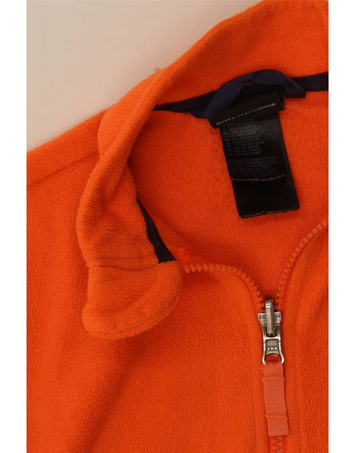 The North Face Boys Fleece Jacket 7-8 Years Small Orange Polyester Sports