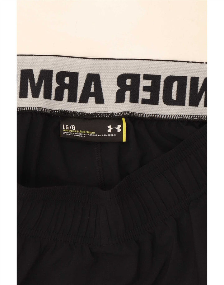Under Armour Mens Graphic Sport Shorts Large Black