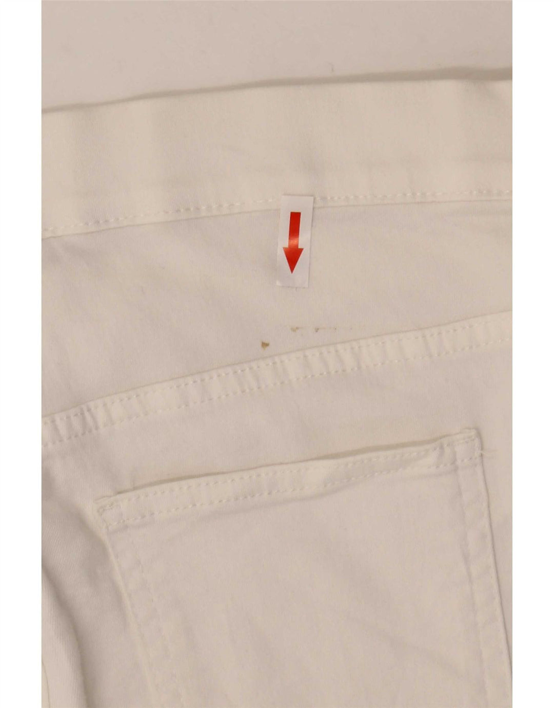 Marks & Spencer Womens Jegging Jeans UK 12 Medium W32 L28 White Cotton