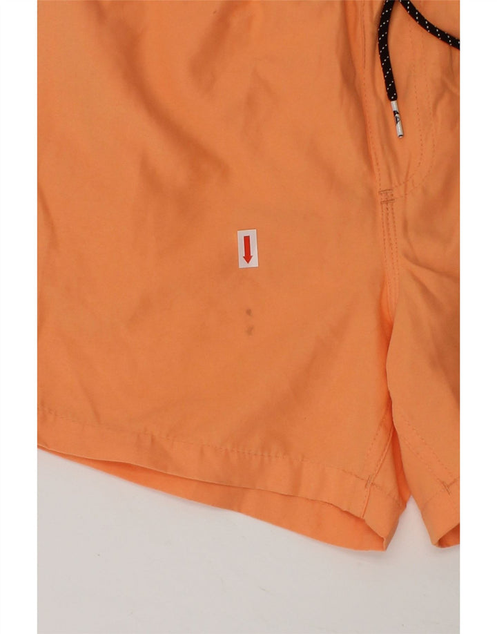 QUIKSILVER Boys Sport Shorts 11-12 Years Medium  Orange Polyester | Vintage Quiksilver | Thrift | Second-Hand Quiksilver | Used Clothing | Messina Hembry 