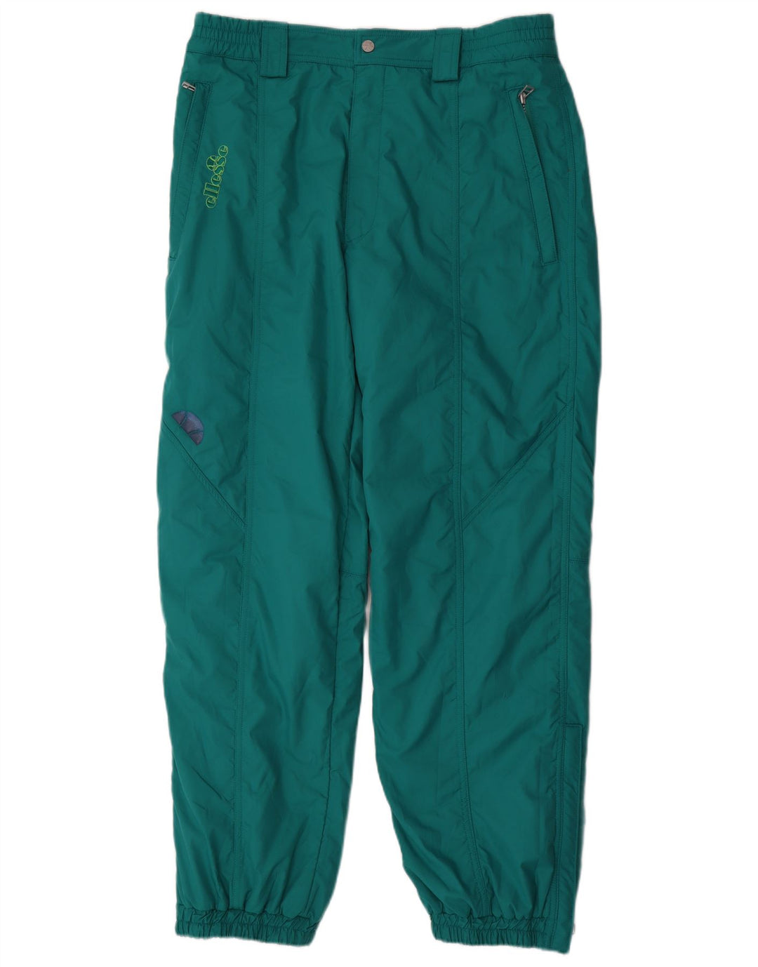 Ellesse Womens Joggers Ski Trousers IT 52 2XL Green Polyamide
