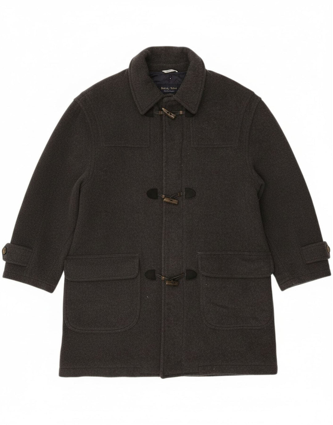 Wampum Mens Duffle Coat UK 40 Large Grey