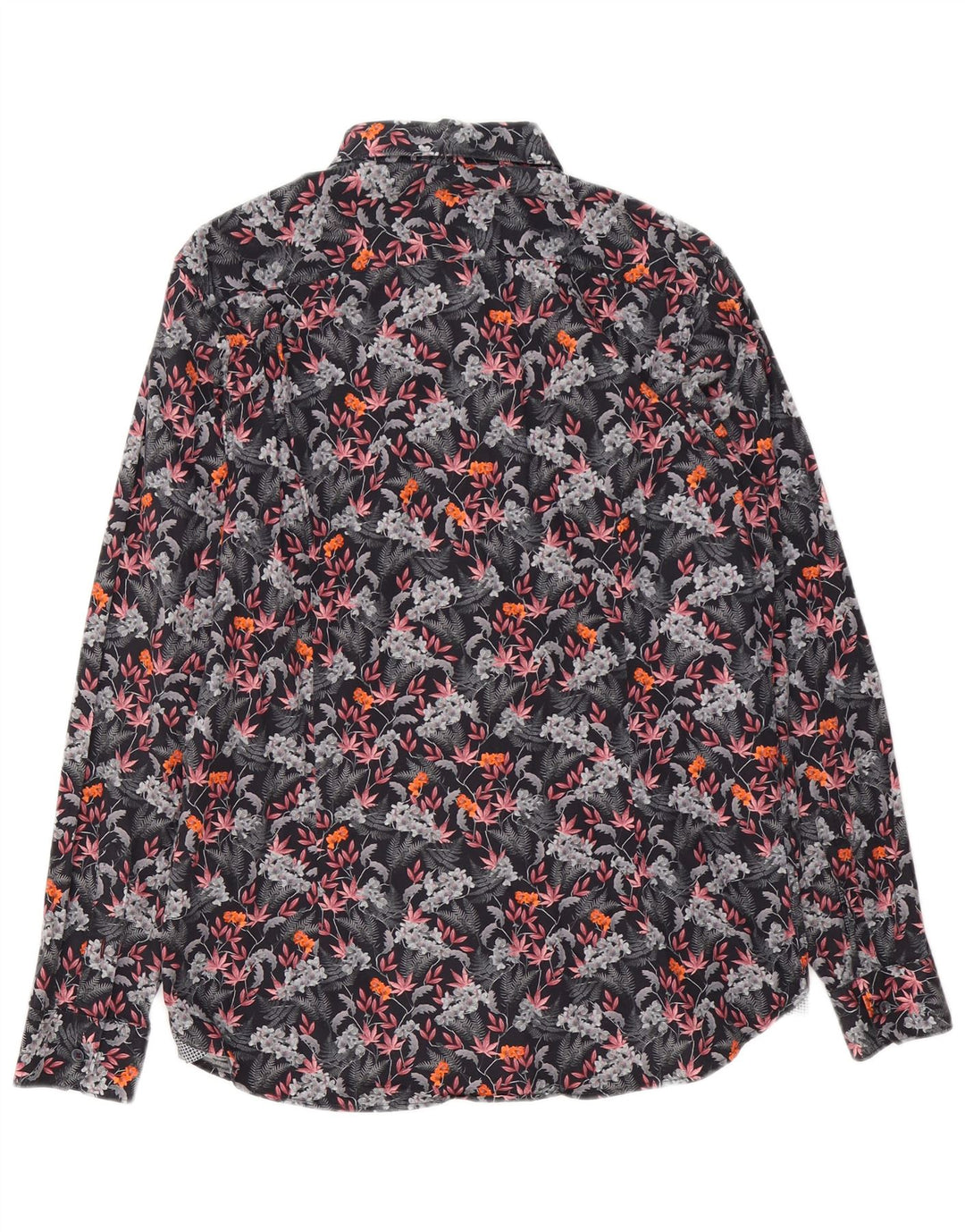 Ted Baker Mens Shirt Size 4 Large Multicoloured Floral Cotton
