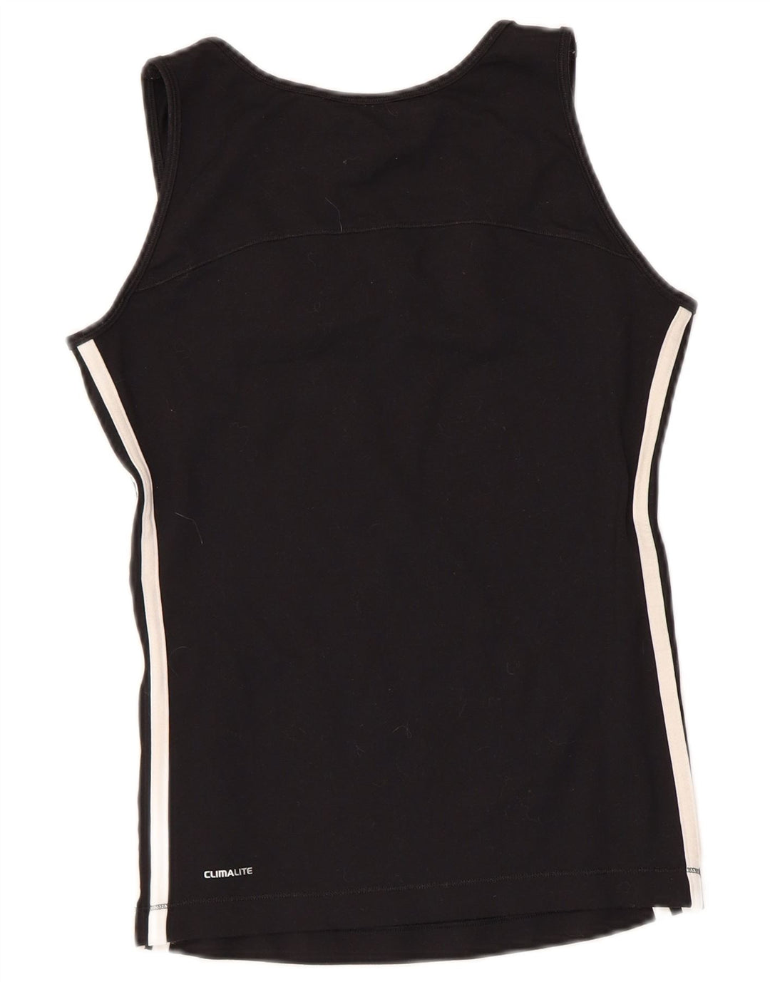 ADIDAS Womens Climalite Vest Top UK 12 Medium Black Polyamide