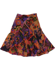 RALPH LAUREN Womens Trumpet Skirt US 6 Medium W28  Multicoloured Geometric