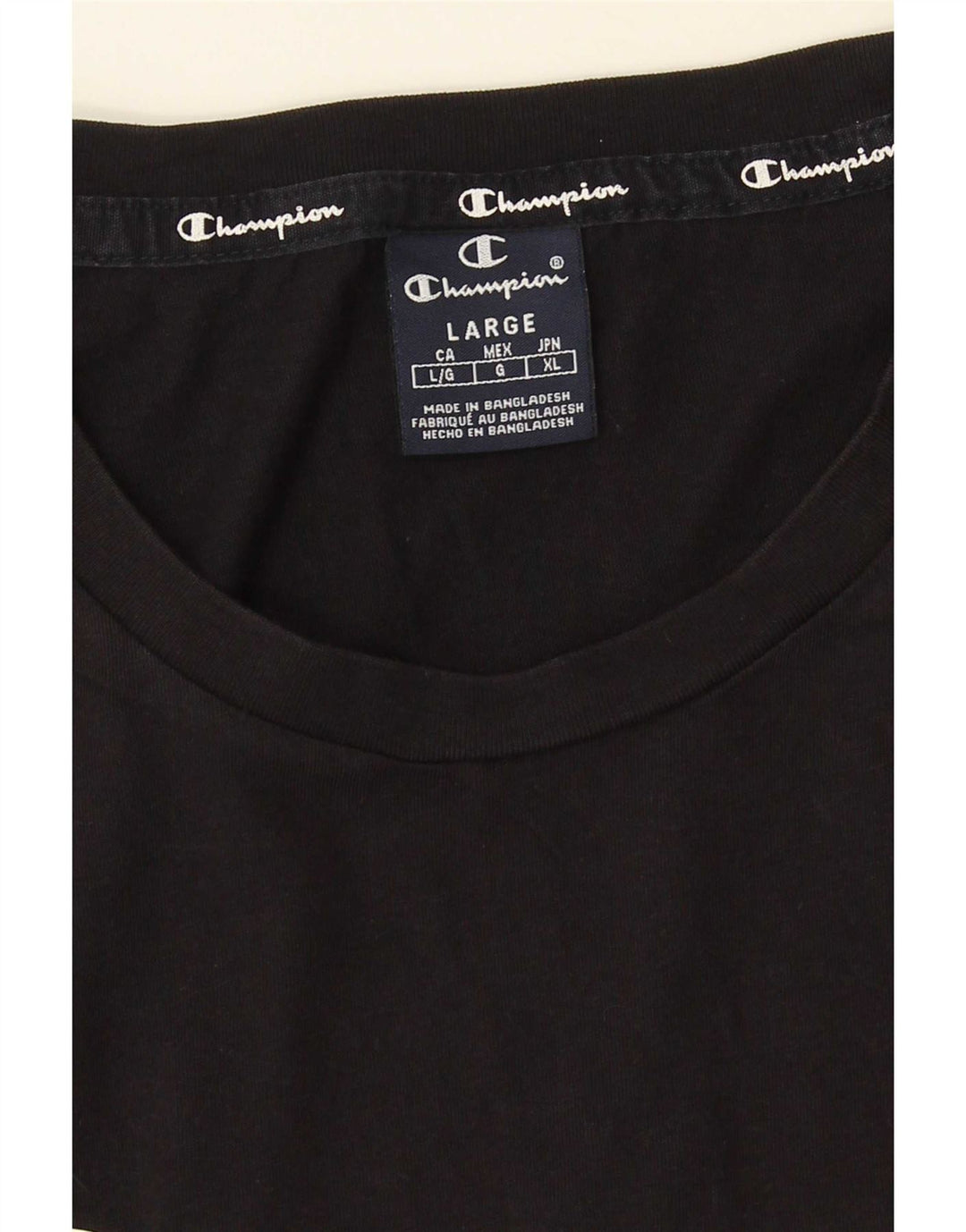 Champion Mens Graphic Vest Top Large Black