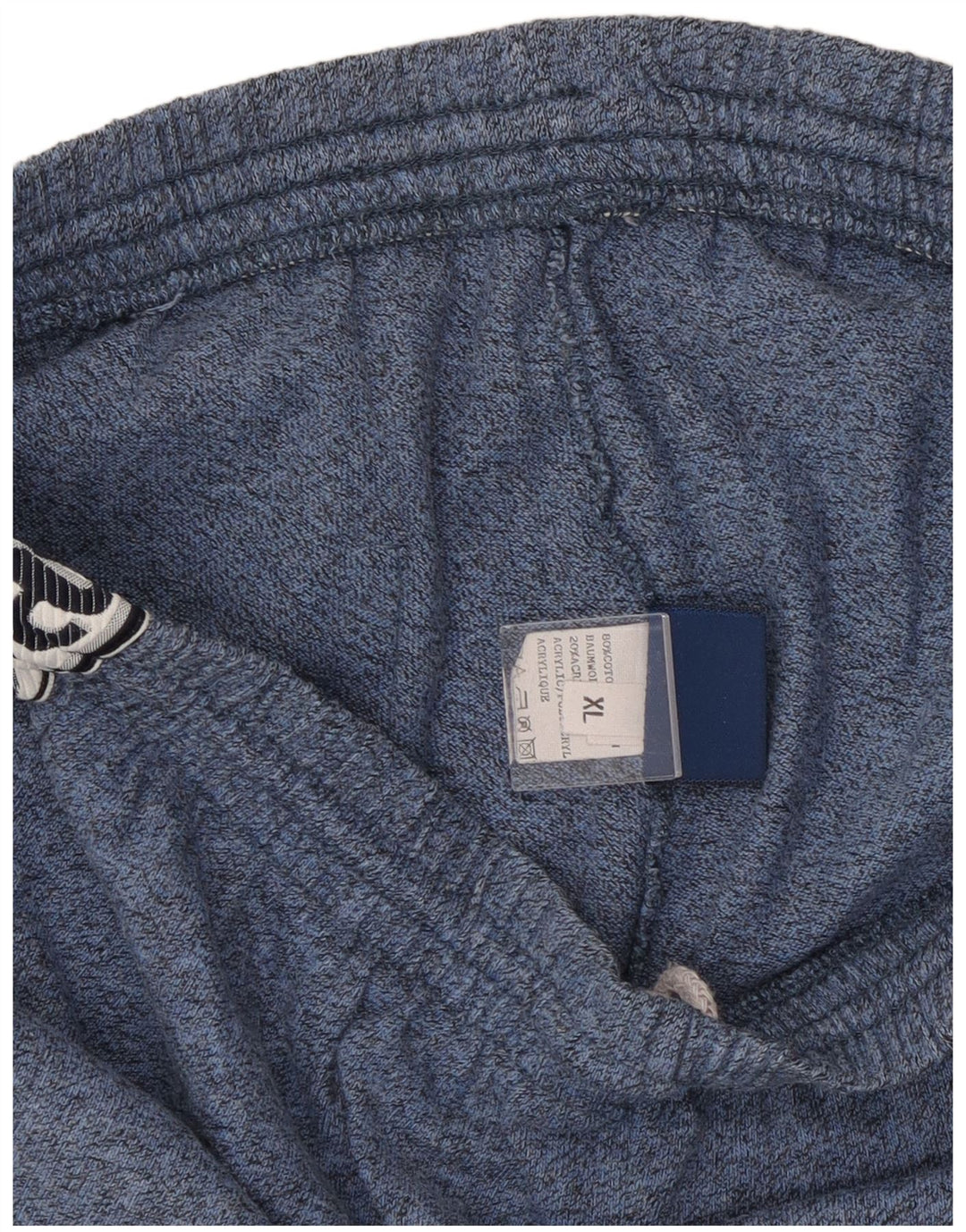 ASICS Mens Graphic Sport Shorts XL  Blue Flecked Cotton