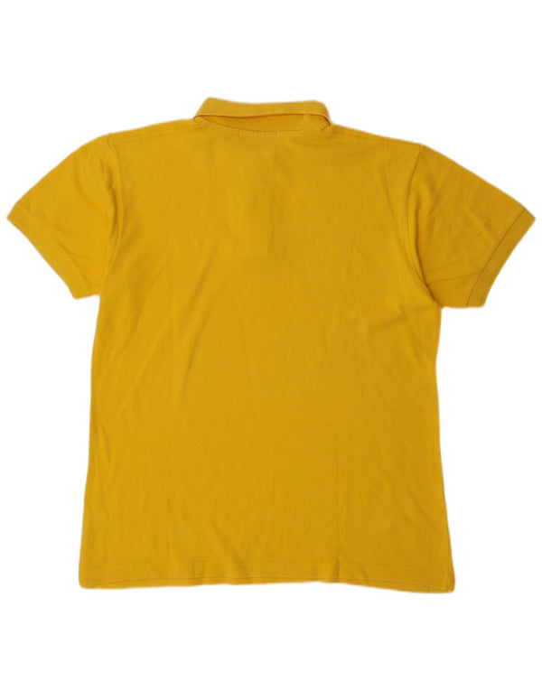 Gian Marco Venturi Mens Polo Shirt Large Yellow