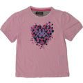 KAPPA Girls Graphic T-Shirt Top 3-4 Years Purple Cotton | Vintage Kappa | Thrift | Second-Hand Kappa | Used Clothing | Messina Hembry 