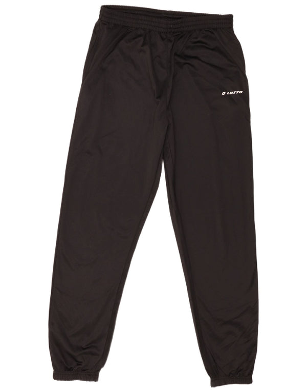 Lotto Mens Tracksuit Trousers Joggers XL  Black Polyester