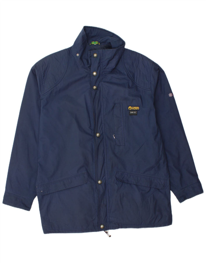 Ciesse Piumini Mens Windbreaker Jacket UK 42 XL Navy Blue Polyester