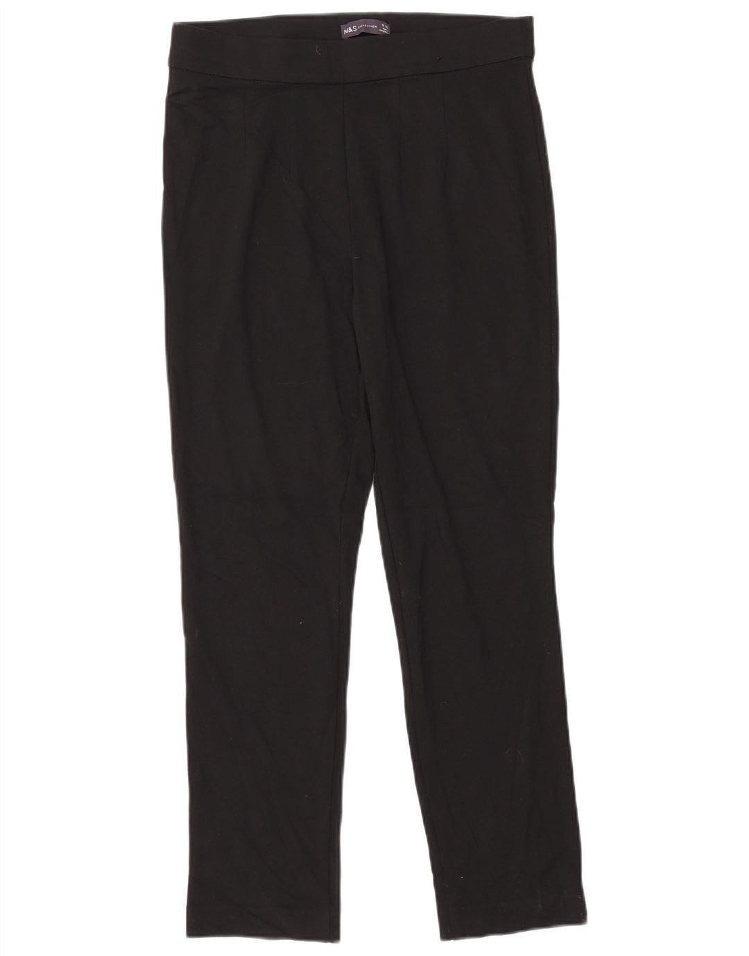 Marks & Spencer Womens Leggings UK 12 Medium Black Viscose