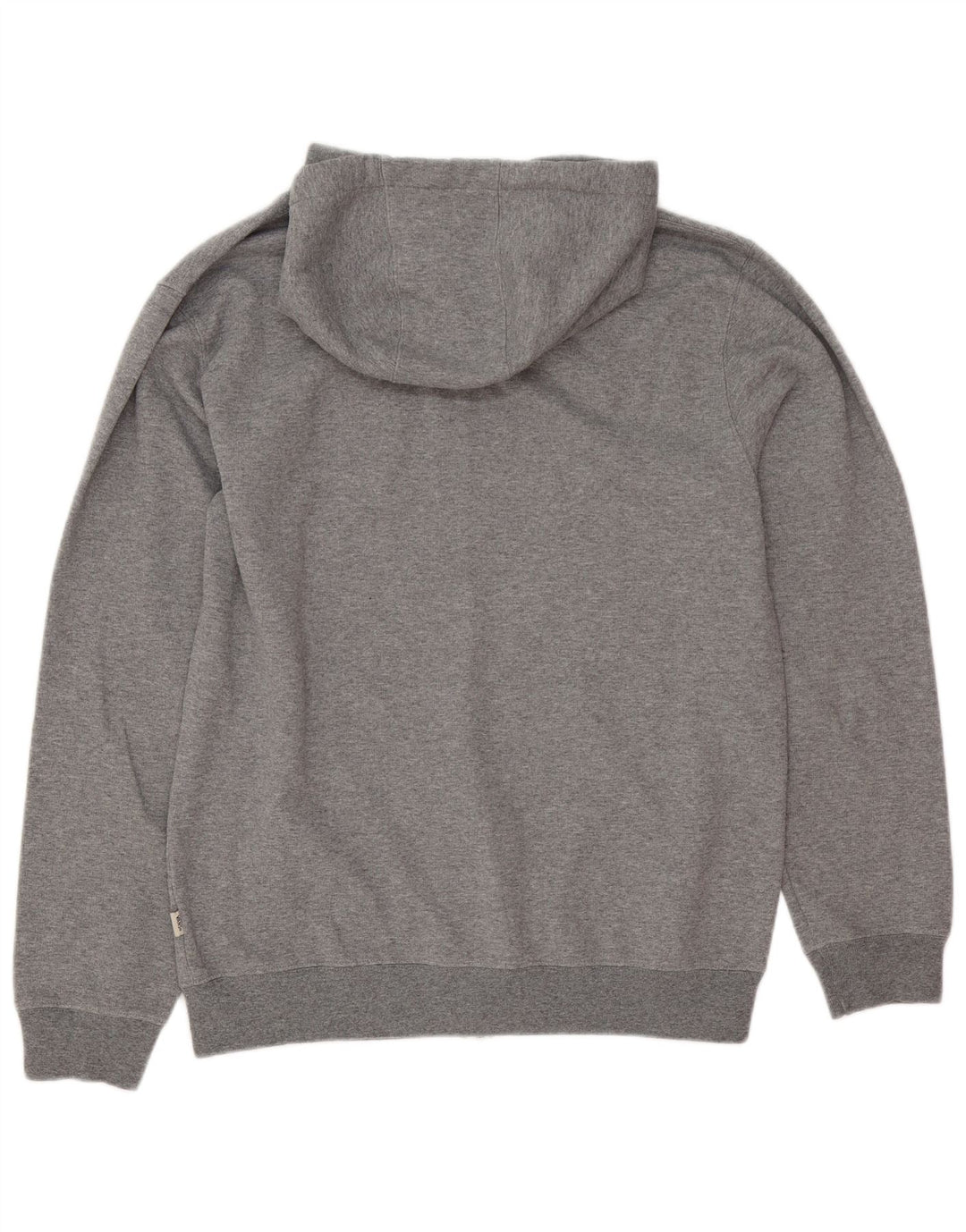 Vans Mens Zip Hoodie Sweater Large Grey Polyester
