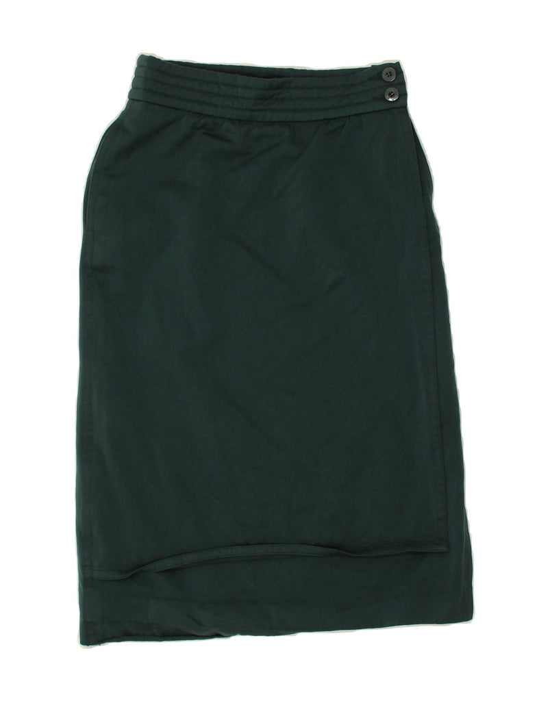 ESCADA Womens Straight Skirt EU 38 Medium W26 Green Wool | Vintage Escada | Thrift | Second-Hand Escada | Used Clothing | Messina Hembry 