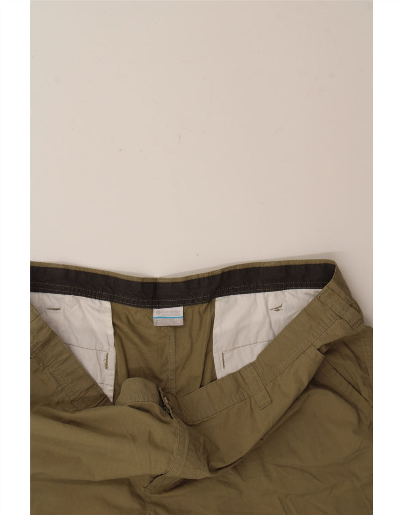 COLUMBIA Mens Chino Shorts W44 2XL Khaki Cotton Vintage Columbia and Second-Hand Columbia from Messina Hembry 