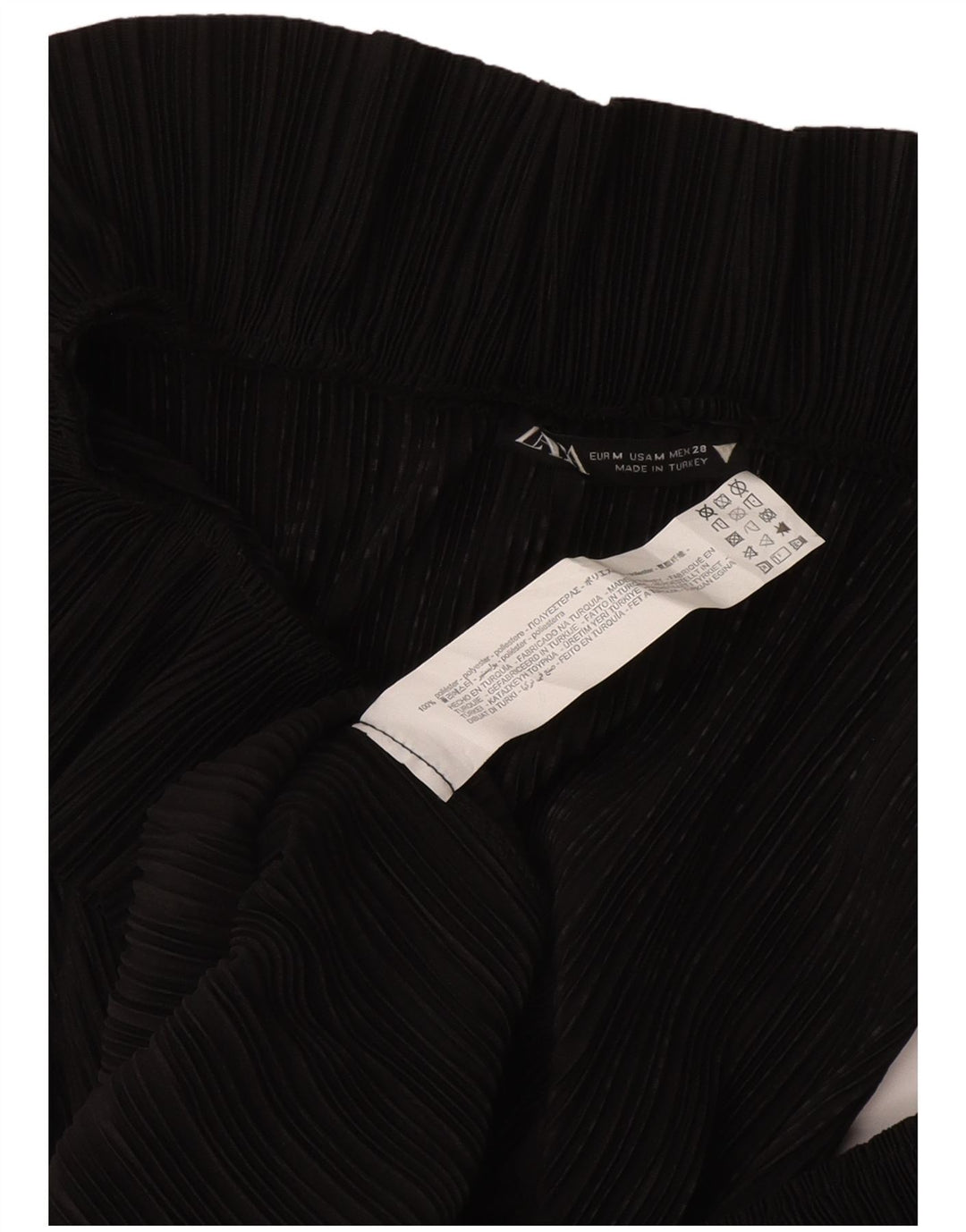 Zara Womens Sleeveless Blouse Top UK 12 Medium Black Polyester