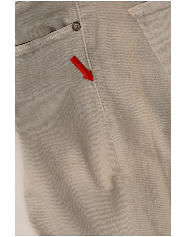 Levi's Womens Skinny Jeans W29 L34 Grey Cotton