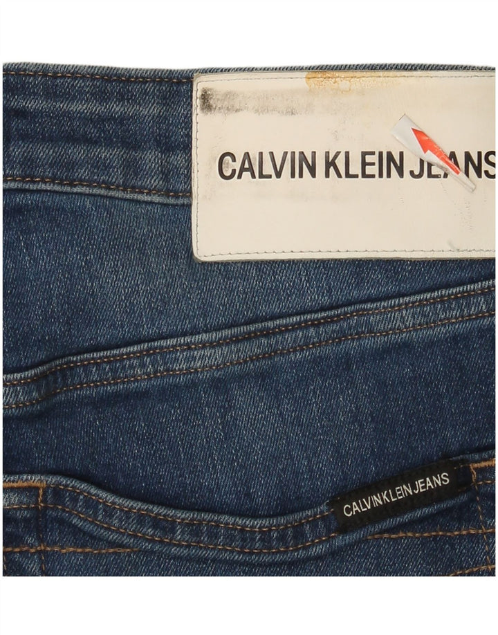 Calvin Klein Mens Denim Shorts W32 Medium  Blue Cotton
