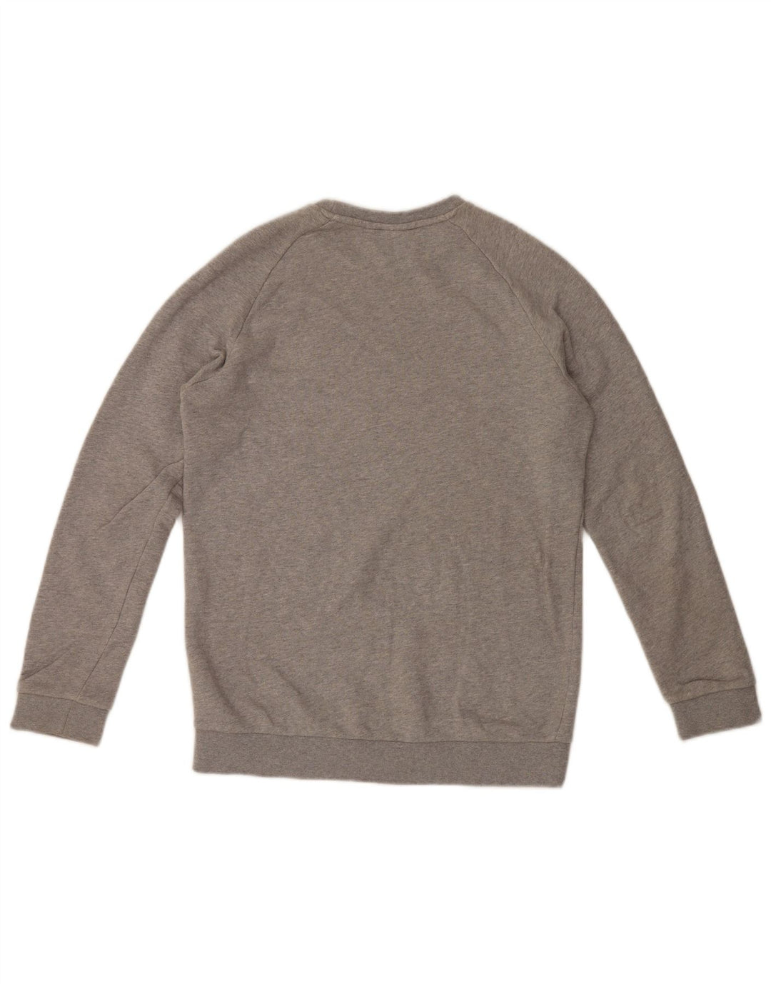 Adidas Mens Sweatshirt Jumper Small Grey Cotton