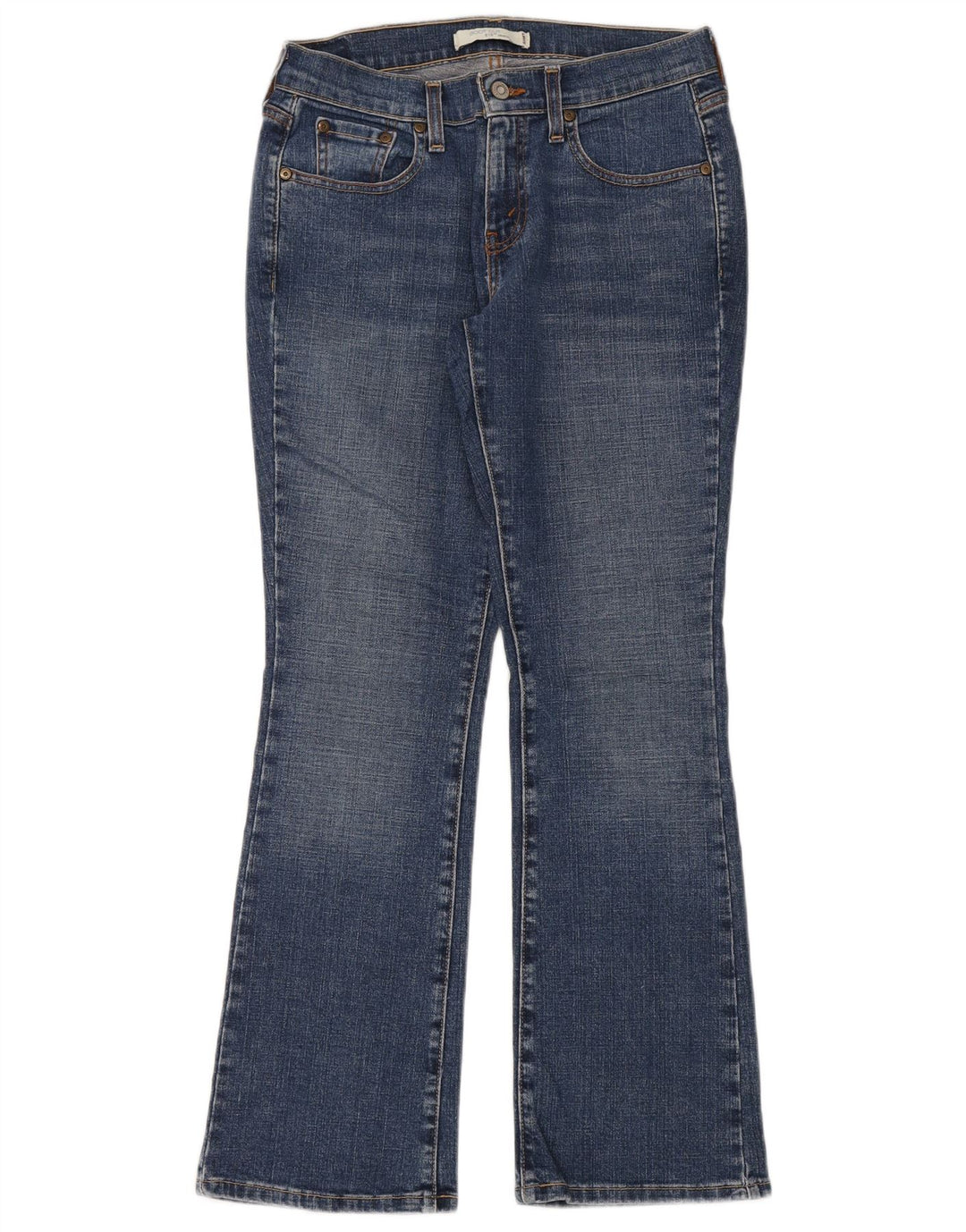 Levi's Womens 515 Bootcut Jeans W28 L30 Blue
