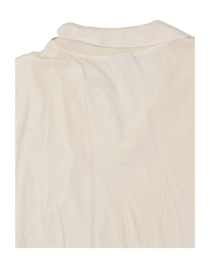 NORTH SAILS Womens Polo Shirt UK 18 XL White Cotton Vintage North Sails and Second-Hand North Sails from Messina Hembry 