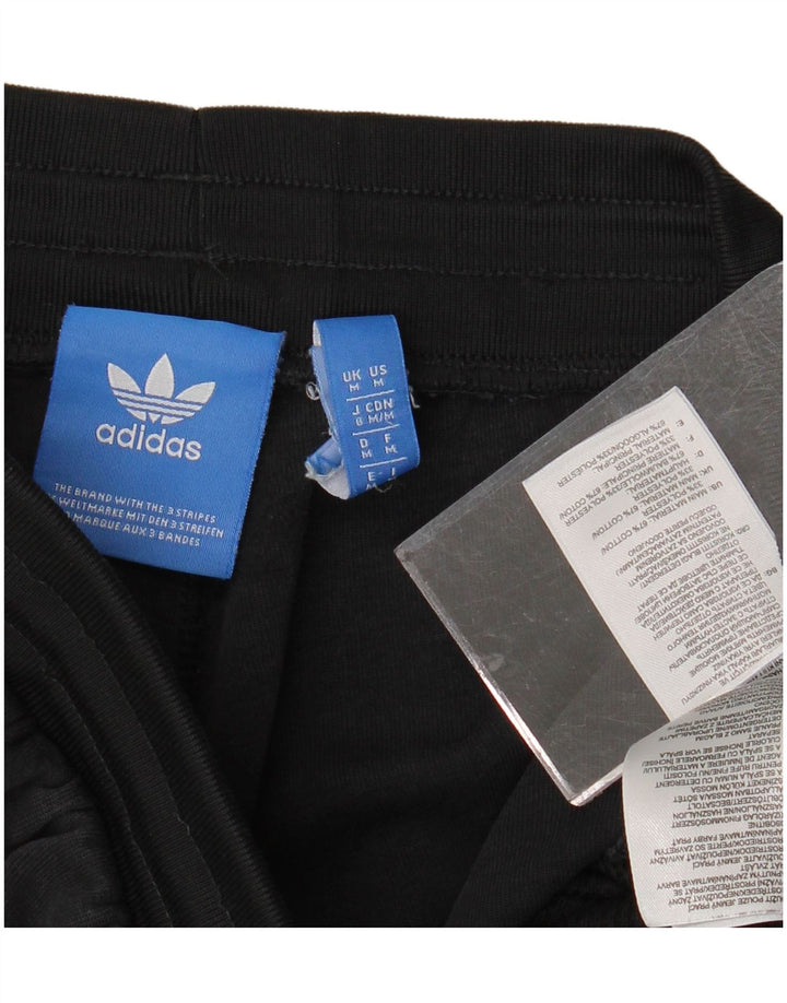 ADIDAS Mens Sport Shorts Medium  Black Colourblock Cotton