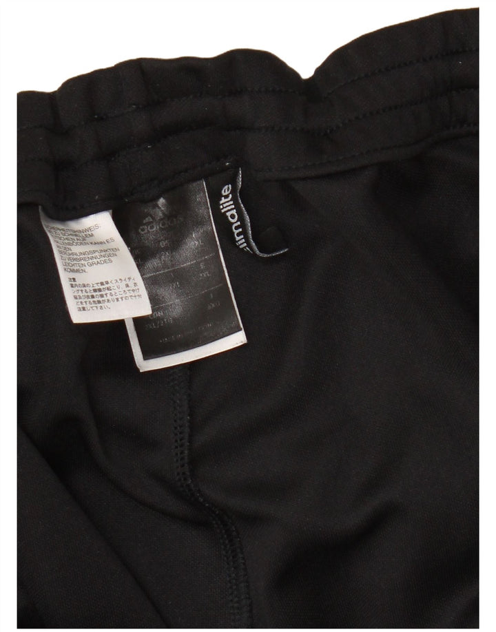 Adidas Mens Climalite Tracksuit Trousers 2XL  Black Polyester