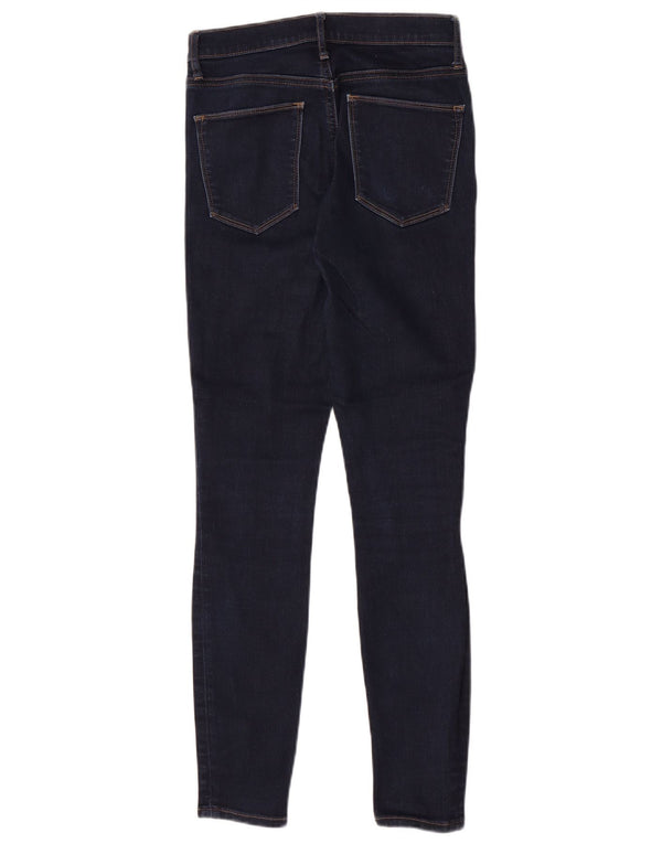 Gap Womens Skinny Jeans W26 L28 Navy Blue Cotton
