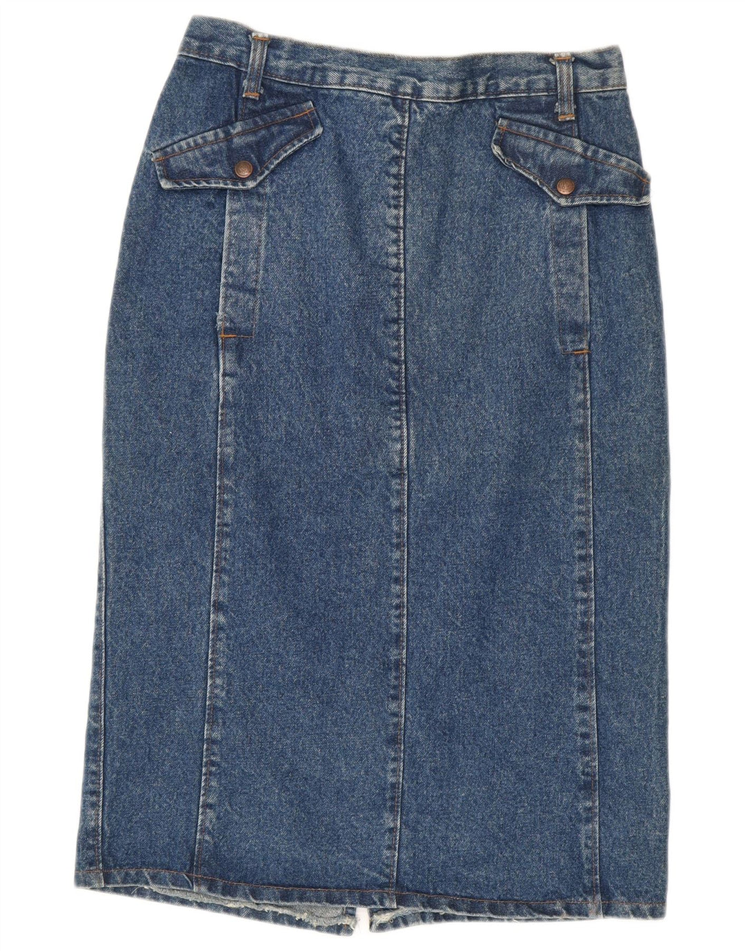 ROY ROGERS Womens Denim Skirt W32 Large Blue Cotton
